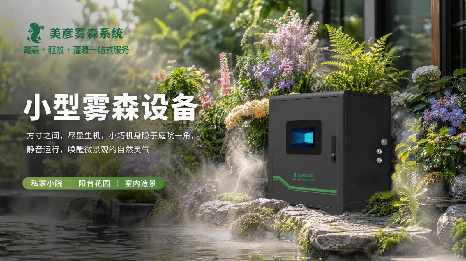 吴忠花园庭院驱蚊系统
